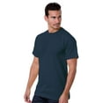 thumbnail image 1 of Bayside USA Made 100% T Navy, 1 of 1