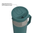 thumbnail image 4 of Contigo Water Bottle, 18 Oz, Stainless Steel, Vacuum Insulated Leakproof, SnapSeal Lid, Mineral Teal, 4 of 8