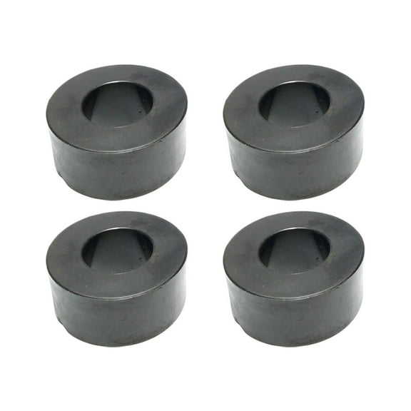 4Pcs Weight Plate Spacers Barbell Guide Rods Shock-Absorbing Rubber Washers