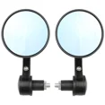 thumbnail image 2 of Convient pour Paire de Rétroviseurs de Moto 7/8 Pouces 22mm Rétroviseur Rond de Guidon pour Scooters ATV Anti-Reflet, 2 of 5