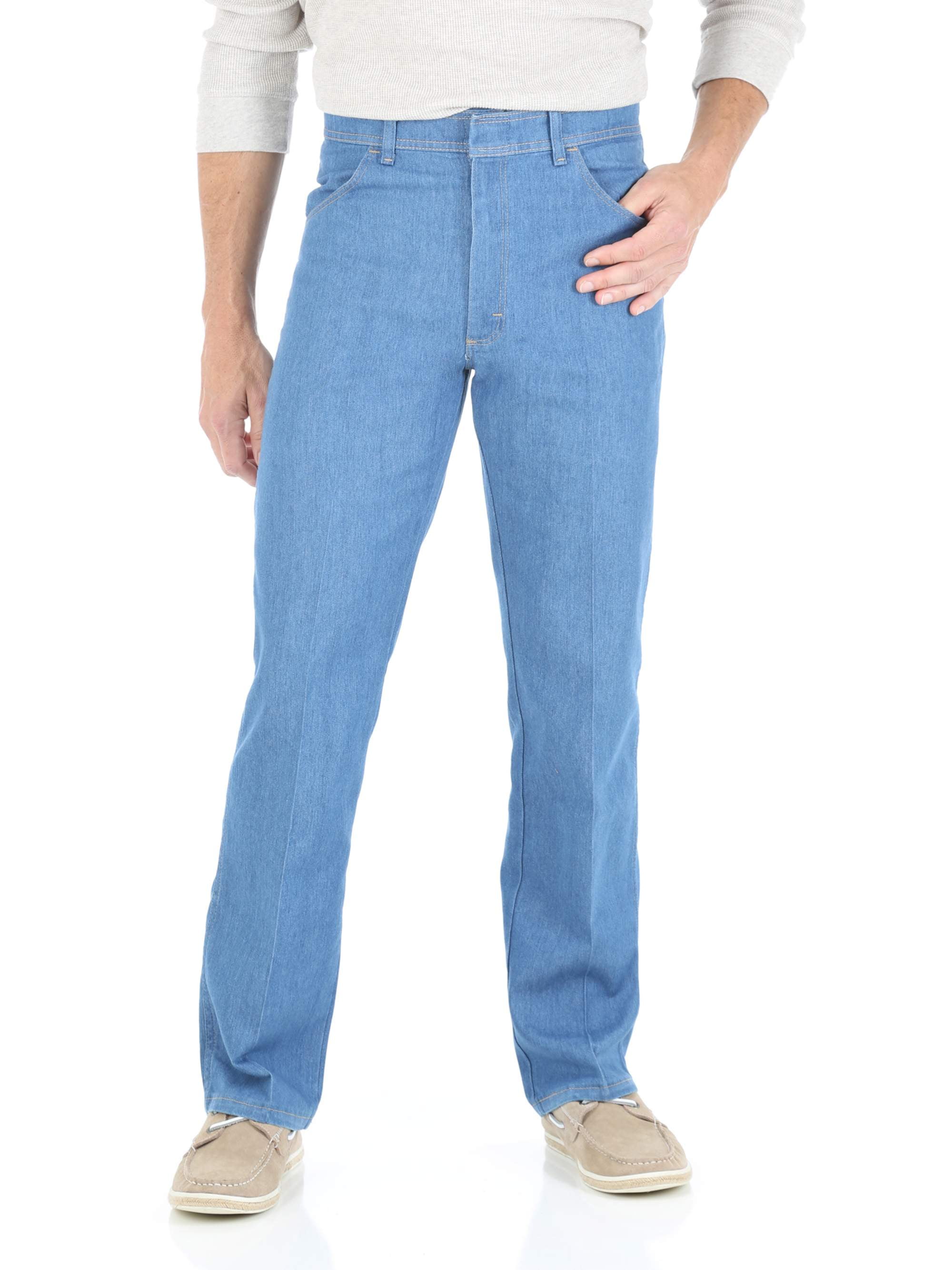 Wrangler Hero Big Mens Stretch Jeans With Flex Fit Waist