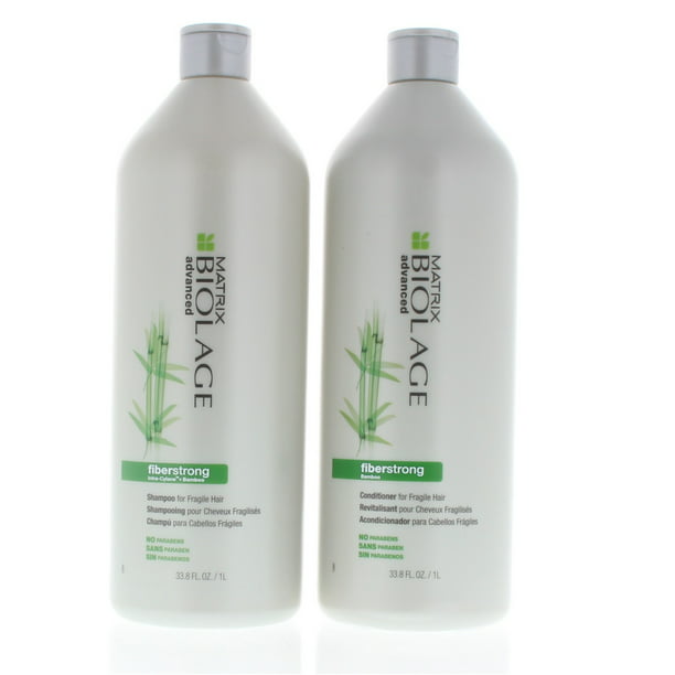Biolage Advanced Fiberstrong Shampoo and Conditioner 33.8oz/1 Liter DUO
