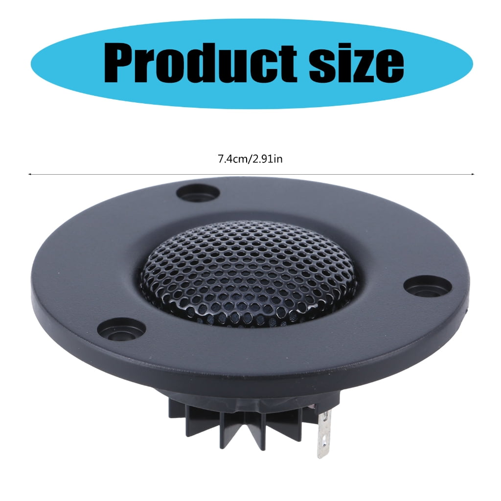 T-HOTLYST 8Ohm 30W Loudspeaker High Frequency Tweeter Speakers with Aluminum Heat Sink for Bookshelfs Theater Superior Sound 1Pair