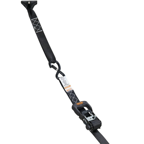 CAFORKP Ratchet Tie Down Straps (4PK), 5208 lb Break Strength, 1.6" x 8' Straps