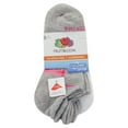 thumbnail image 3 of Fruit of the Loom Women's CoolZone Cotton Cushion No Show Tab Socks, 6 Pack, 3 of 6