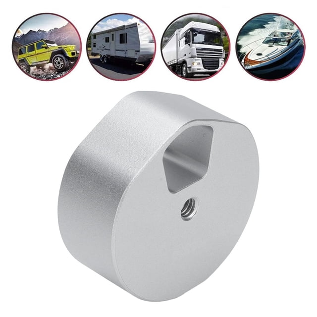 Adaptateur de Trépied pour Satellite 1/4 3/8 Pouce Pince de Fixation Filetée pour Camping Extérieur RV Voyage