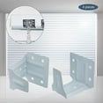 thumbnail image 5 of 4x Blinds Center Support Mounting Brackets for Blinds Home Office, 5 of 8