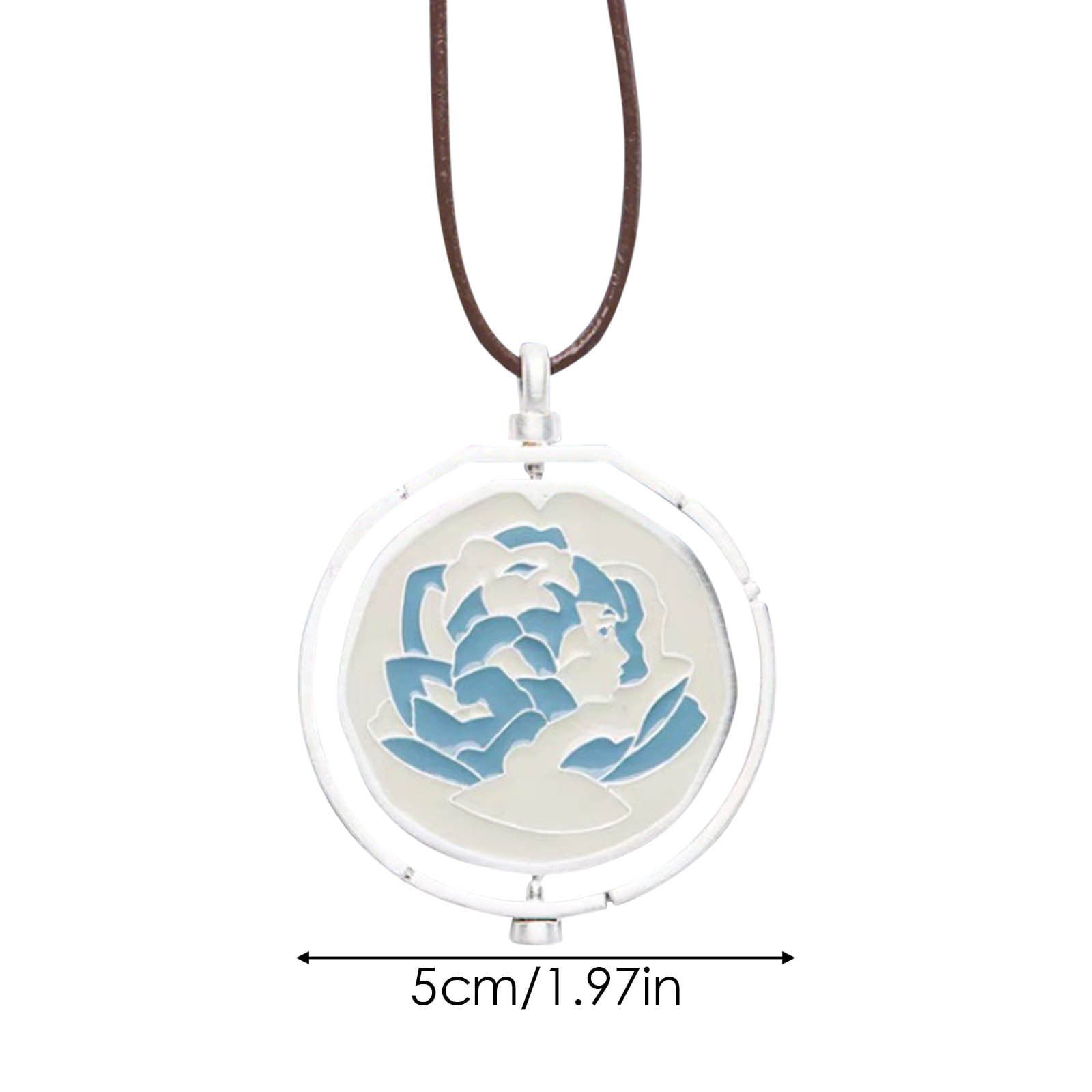 𝐒𝐌𝐎𝐊𝐘 𝐁𝐋𝐔𝐄 𝐉𝐄𝐖𝐄𝐋𝐑𝐘 | . Rose coin necklace