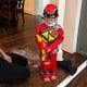 thumbnail image 4 of Equipo de dinosaurios Red Power Dino Charge Ranger, monos musculosos de superhéroe, trajes, disfraz de Halloween para niños, tocados para niños, 4 of 5