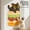 Black Cat, variant on Wall Cat Scratcher with Hanging Toy, Self-Adhesive Felt Cat Scratch Mat, 31.5 x 19.7 in Furniture Protector for Indoor Cats, Black