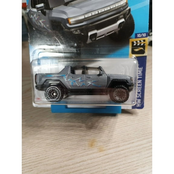 HOT WHEELS BARBIE 2024 GMC HUMMER EV 10/10 Silver DieCast 1:64 HW Screen Time