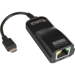 Plugable OTG Network Adapter - USB 2.0 Micro-B to 10/100
