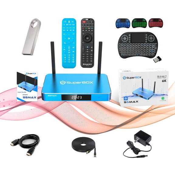 SuperBox S5 Max Upgraded Version Smart Box 2026 4GB RAM 64GB