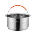thumbnail image 1 of Stainless Steel Vegetable Food Steamer Basket Pressure Cooking Kitchen Tool, 1 of 9