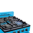 thumbnail image 3 of Classic Retro 24" Gas Range in Robin Egg Blue, 3 of 10