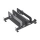 thumbnail image 1 of Soporte para portátil y otros dispositivos, soporte de escritorio de acero al carbono, soporte de silicona para portátiles gaming gris, 1 of 6
