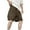Coffee, variant on BADHUB Men's Drawstring Cargo Shorts Chino Cotton Casual Shorts Summer Outdoor Short Pants Clearance Khaki L