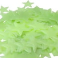 thumbnail image 5 of 200 Pcs 3D Stars Glow In the Dark Luminous Fluorescent Wall Stickers Room Decors, 5 of 9