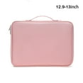 thumbnail image 1 of Laptop Sleeve Case Notebook Protective Handbag Zipper Closure Nylon Computer Carrying Bag Protector For Tablet Pouch Pink 12.9-13 inch, 1 of 9