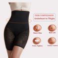 thumbnail image 2 of Pantalones para esculpir el cuerpo Pantalones de abdomen de cintura media para mujer Leggings de cintura alta Pantalones bóxer de encaje Fridja nalpqowj31248, 2 of 6