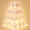 Warm, variant on 4 Tier Cupcake Stand with LED String Light, Cupcake Display Stand, Square Cupcake Tower Holder, Cup Cake Stand for Birthday, Wedding, Shower, Party