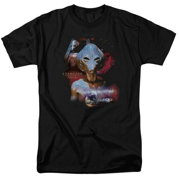 Sg1 The Asgard Adult 18/1 T-Shirt Black