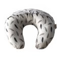 thumbnail image 1 of Almohada de lactancia, almohada de lactancia para madre, funda suave de mariposa estampada de metal con acolchado transpirable, 1 of 5