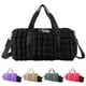 thumbnail image 1 of Bolsa de viaje acolchada XSUIOY para mujer, color negro, 1 of 8