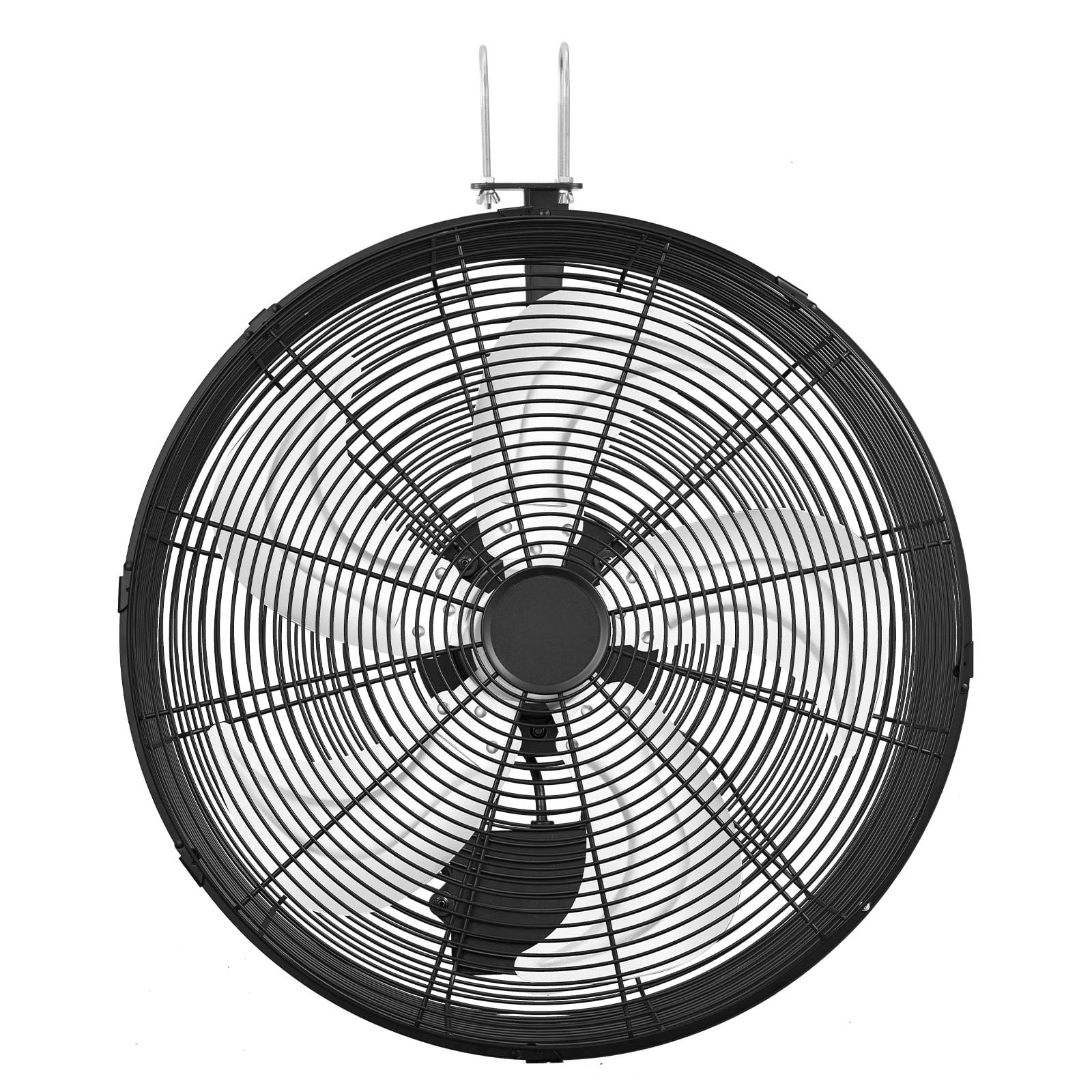 KFFKFF Greenhouse Air Circulation Fan with 5800 CFM Output, Adjustable Speeds, Multiple Modes, LCD Display, Ceiling or Wall Mount, Efficient Ventilation for Greenhouses, Patios, and Garages