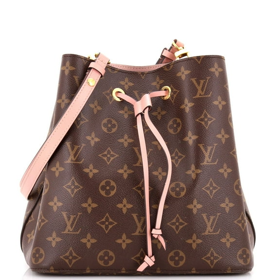 Pre-Owned NeoNoe Handbag Monogram Canvas with Leather MM By Rebag