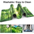 thumbnail image 2 of Desk Mat,Large Mouse Pad 35''''×15.6''''×0.12'''' XXL Extended Gaming Mouse Pad Mat with Non-Slip Base Stitched Eges Mousepad for Computer,Office,Keyboard and Laptop - Green Forest, 2 of 5