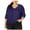 Purple - midnightiris, variant on Style & Co Plus Size V Neck Thermal Top Purple 2X
