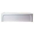 thumbnail image 4 of ALFI brand AB3918ARCH-B 39" Biscuit Arched Apron Thick Wall Fireclay Double Bowl Farm Sink, 4 of 7