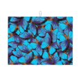 thumbnail image 1 of Balery Blue Butterflies Alfombrilla de Secado para Cocina, 18x24 Pulgadas, Súper Absorbente para Platos y Encimeras, 1 of 7