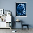 thumbnail image 7 of Diamond Art Kits for Adults - 5d Majestic White Lion Amidst Flowers Diamond Painting for Adults, Diamond Art for Adults Beginners, Diamond Painting Kits for Adults for Home Wall Decor, 7 of 7