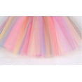thumbnail image 3 of AKAFMK Baby Girl's Rainbows Tutu Skirt,Tulle Princess Ballet Dress,Toddler Kids Girls Baby Multicolor Skirt Tulle Skirt Outfits Costume, 3 of 4