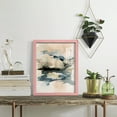 thumbnail image 5 of Winter Shoal I - Framed Print w/glass - Sunset Pink, 5 of 7