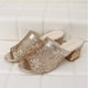 thumbnail image 5 of Sandalias informales con tacón alto y punta abierta para mujer, a la moda, para mujer Wmkox8yii ytu4694, 5 of 8