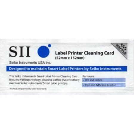 Seiko Instruments SLP-CLNCRD - 1 - printer cleaning card