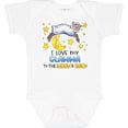 thumbnail image 3 of Inktastic I Love my Glamma to the Moon and Back Cute Sheep Boys or Girls Baby Bodysuit, 3 of 5