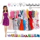 thumbnail image 4 of RV 82 juegos de accesorios para muñecas de 30cm, ropa para Barbie, juguetes para niños, zapatos Rojo Verde, 4 of 5