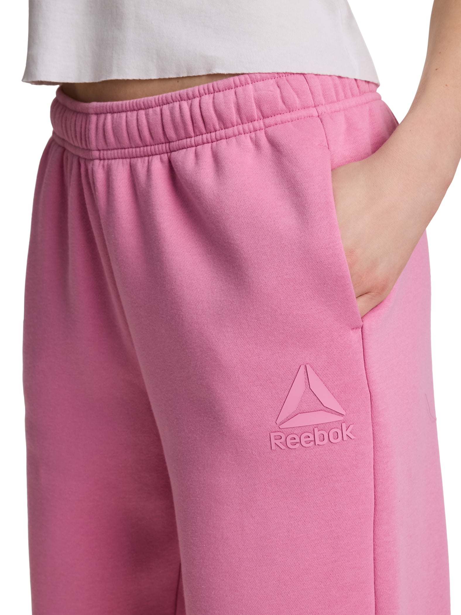 Reebok Women's and Women's Plus Weekender Oversized Cinched Hem Jogger, Sizes XS-4X