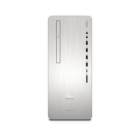 - HP Envy 795-0010 Natural Silver Aluminum Desktop, Windows 10, Intel Core i5-8400 Processor, 12GB Memory, 256 SSD + 1TB Hard Drive, Intel UMA Graphics, DVD, Wireless Keyboard and Mouse