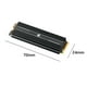 thumbnail image 5 of M.2 SSD M2 2280 Disco duro de estado sólido Radiador Disipador de calor térmico Almohadilla enfriadora Hugtrwg Para estrenar, 5 of 5