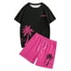 thumbnail image 4 of Playera Para Hombre, Camiseta De Manga Corta Holgada Con Cuello Redondo Y Estampado Informal A La Moda Para Niño Y Niña, 4 of 5