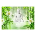 thumbnail image 2 of Tiptophomedecor Zen Wallpaper Wall Mural - Buddha And Nature, 2 of 3