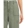 No Boundaries Juniors' Wide Leg Cargo Jeans, Sizes XSXXXL