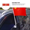 thumbnail image 6 of HAMPPLIES 2 Sets Durable Flag Pole Kits for Car and Truck Windows Plastic and Polyester Materials, 6 of 8