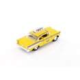 thumbnail image 6 of I Love New York Chevy Bel Air Taxicab, Yellow - Showcasts 5360W-ILNY - 1/40 Scale Diecast Model Car, 6 of 9