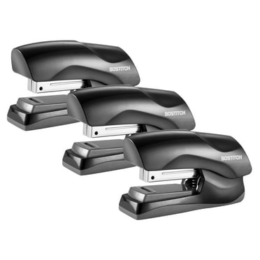 Bostitch Flat Clinch Stapler, 40 Sheet Capacity, 3-Pack